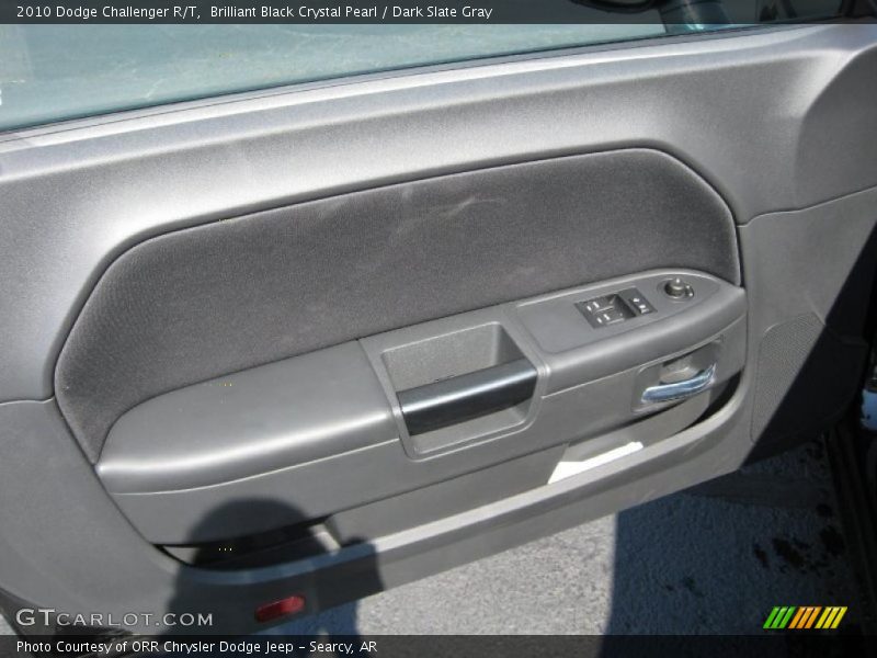 Brilliant Black Crystal Pearl / Dark Slate Gray 2010 Dodge Challenger R/T