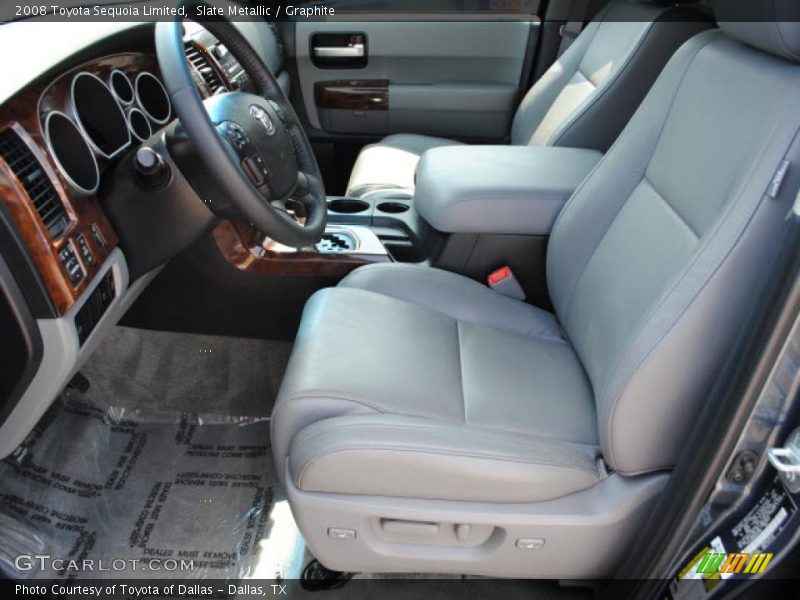 Slate Metallic / Graphite 2008 Toyota Sequoia Limited