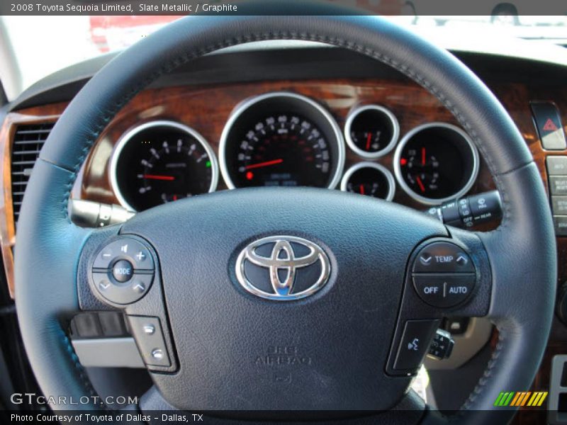 Slate Metallic / Graphite 2008 Toyota Sequoia Limited