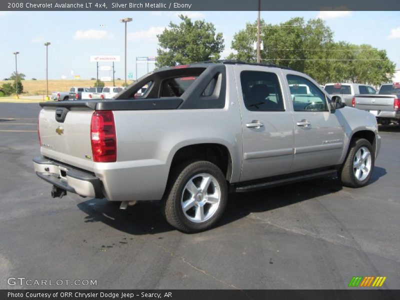 Silver Birch Metallic / Ebony 2008 Chevrolet Avalanche LT 4x4