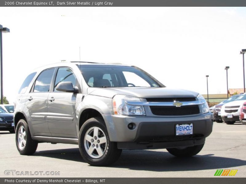 Dark Silver Metallic / Light Gray 2006 Chevrolet Equinox LT