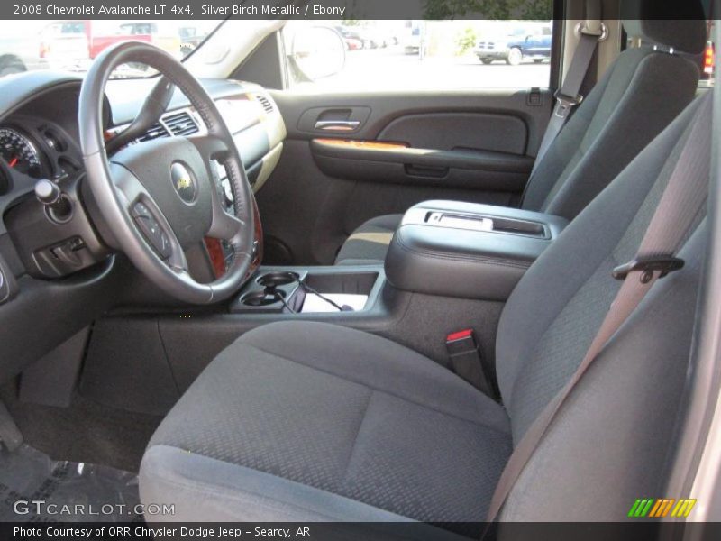 Silver Birch Metallic / Ebony 2008 Chevrolet Avalanche LT 4x4