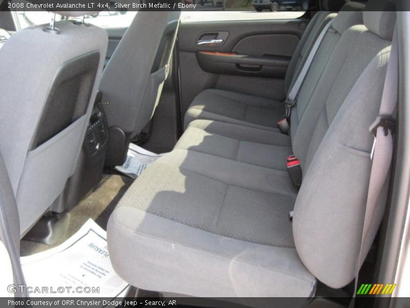 Silver Birch Metallic / Ebony 2008 Chevrolet Avalanche LT 4x4