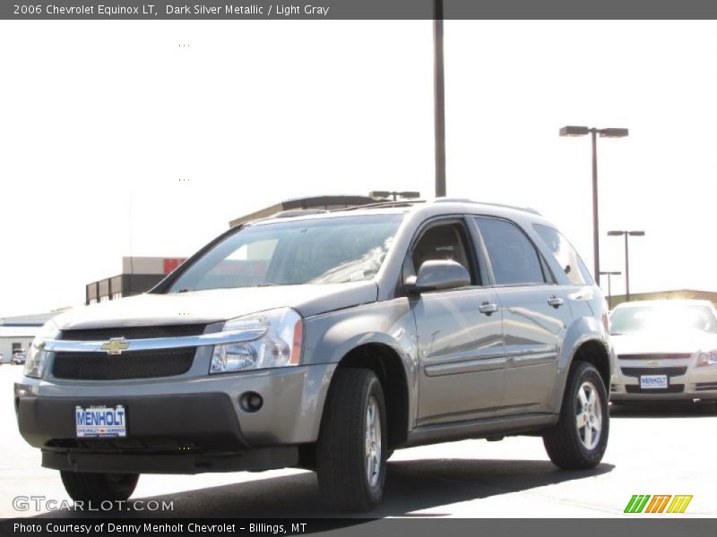 Dark Silver Metallic / Light Gray 2006 Chevrolet Equinox LT