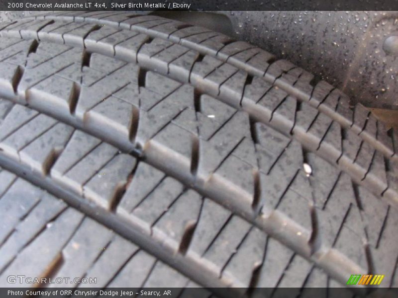Silver Birch Metallic / Ebony 2008 Chevrolet Avalanche LT 4x4