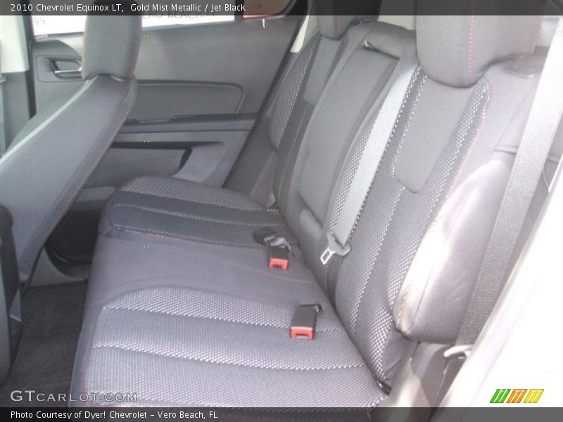 Gold Mist Metallic / Jet Black 2010 Chevrolet Equinox LT