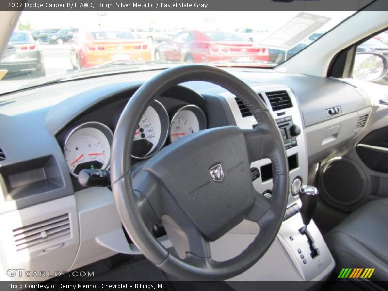 Bright Silver Metallic / Pastel Slate Gray 2007 Dodge Caliber R/T AWD