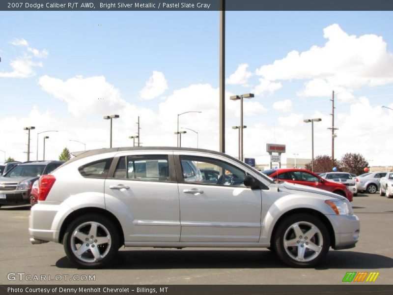 Bright Silver Metallic / Pastel Slate Gray 2007 Dodge Caliber R/T AWD