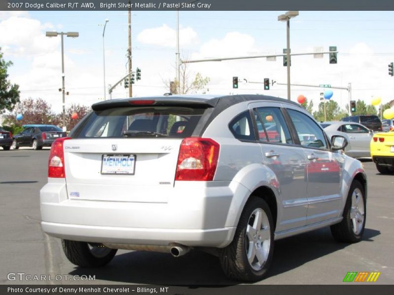 Bright Silver Metallic / Pastel Slate Gray 2007 Dodge Caliber R/T AWD
