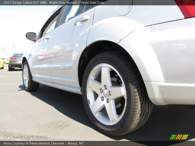 Bright Silver Metallic / Pastel Slate Gray 2007 Dodge Caliber R/T AWD
