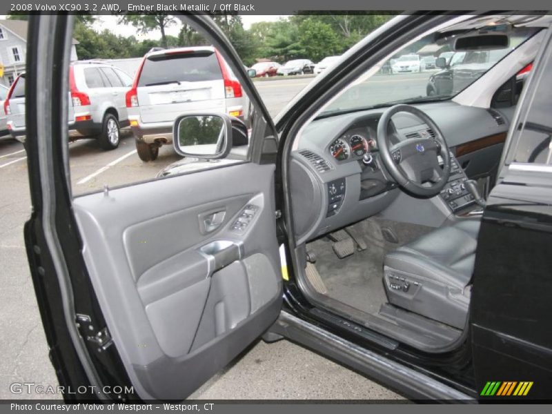 Ember Black Metallic / Off Black 2008 Volvo XC90 3.2 AWD