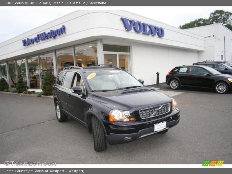 Magic Blue Metallic / Sandstone 2008 Volvo XC90 3.2 AWD