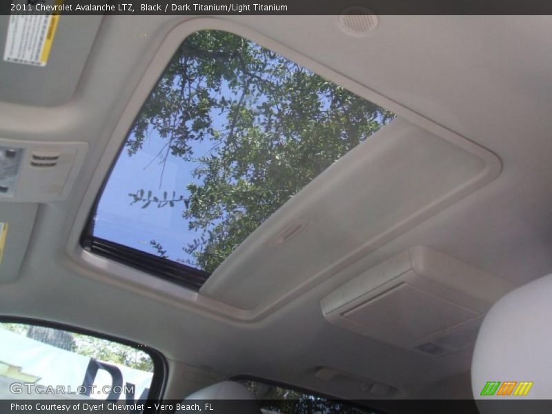 Black / Dark Titanium/Light Titanium 2011 Chevrolet Avalanche LTZ