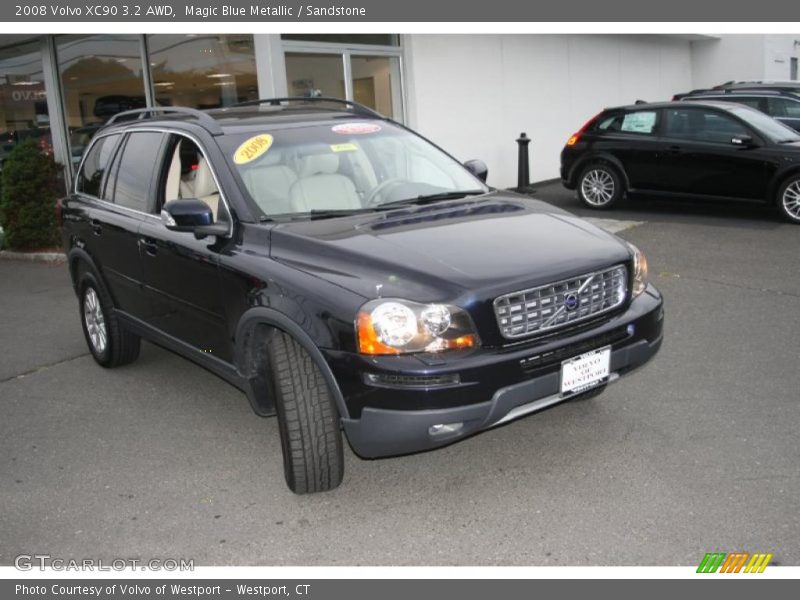 Magic Blue Metallic / Sandstone 2008 Volvo XC90 3.2 AWD