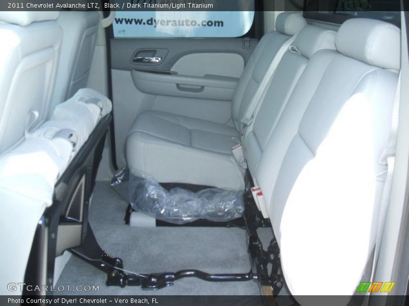 Black / Dark Titanium/Light Titanium 2011 Chevrolet Avalanche LTZ