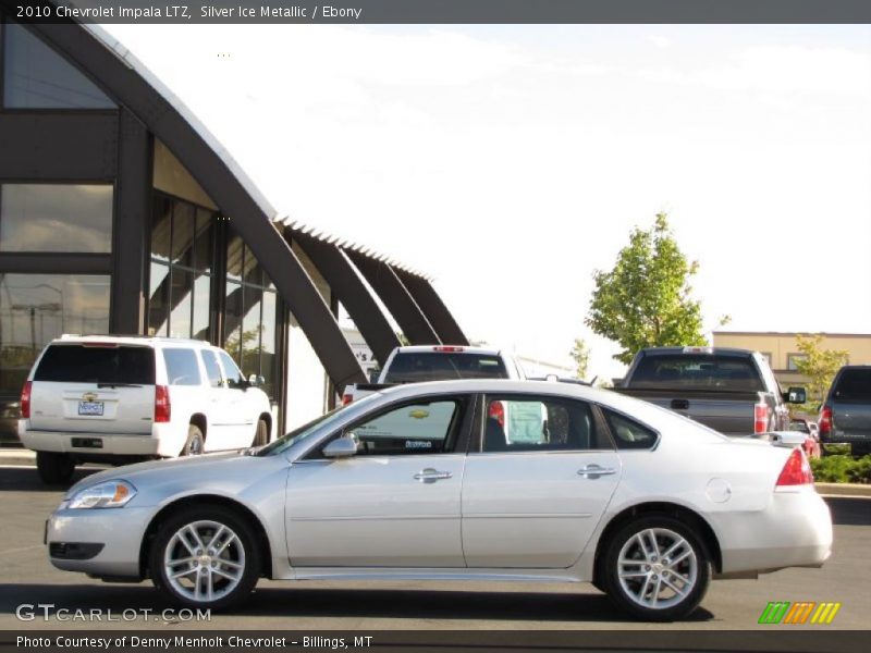 Silver Ice Metallic / Ebony 2010 Chevrolet Impala LTZ