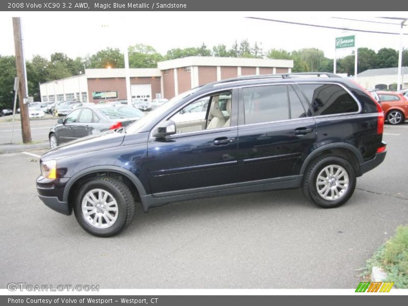 Magic Blue Metallic / Sandstone 2008 Volvo XC90 3.2 AWD