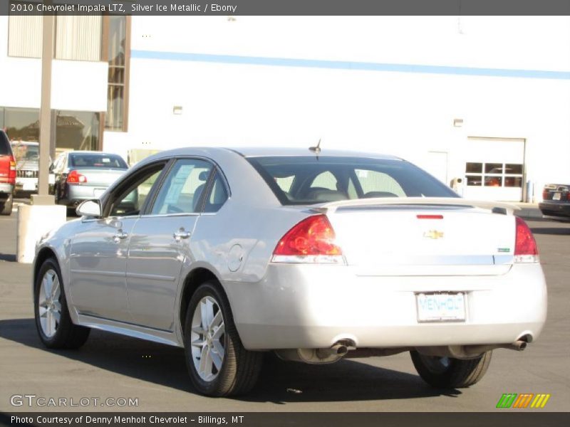 Silver Ice Metallic / Ebony 2010 Chevrolet Impala LTZ
