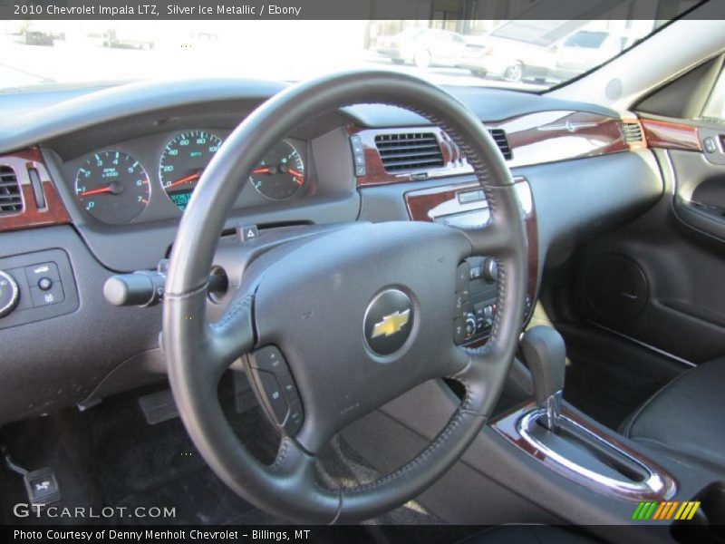 Silver Ice Metallic / Ebony 2010 Chevrolet Impala LTZ