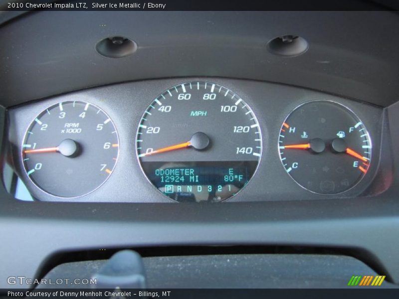Silver Ice Metallic / Ebony 2010 Chevrolet Impala LTZ