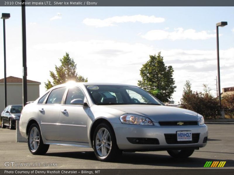 Silver Ice Metallic / Ebony 2010 Chevrolet Impala LTZ