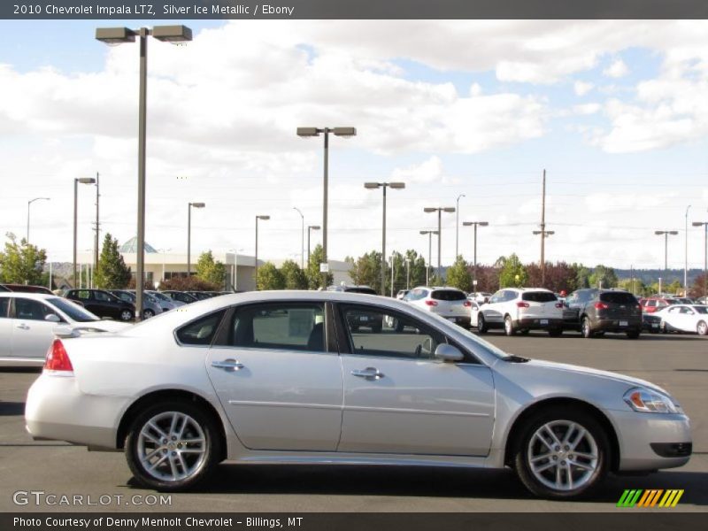Silver Ice Metallic / Ebony 2010 Chevrolet Impala LTZ