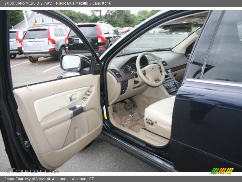 Magic Blue Metallic / Sandstone 2008 Volvo XC90 3.2 AWD