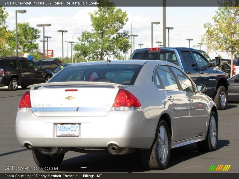 Silver Ice Metallic / Ebony 2010 Chevrolet Impala LTZ