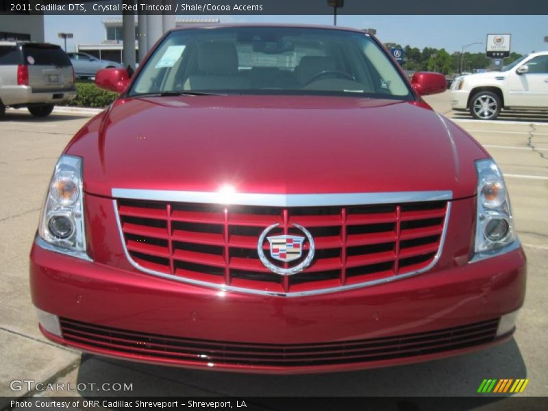 Crystal Red Tintcoat / Shale/Cocoa Accents 2011 Cadillac DTS