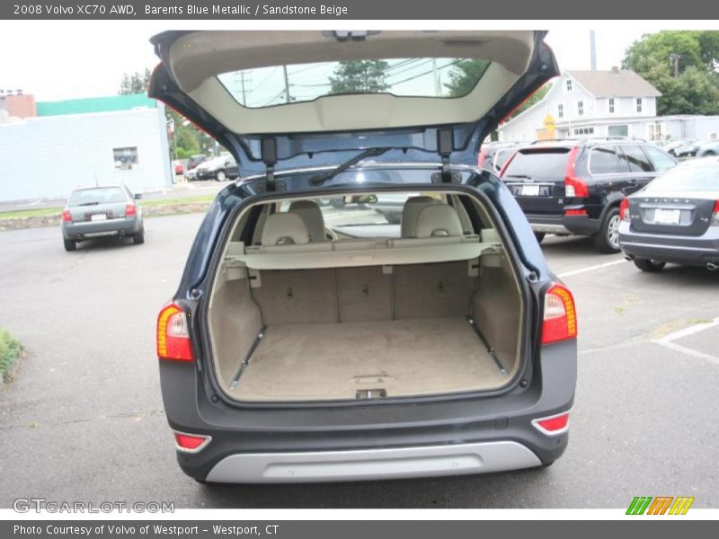 Barents Blue Metallic / Sandstone Beige 2008 Volvo XC70 AWD