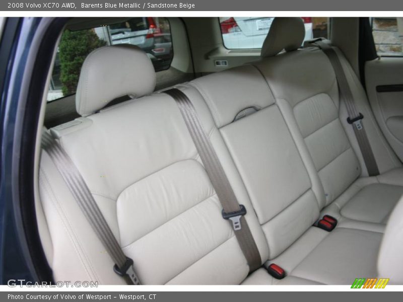 Barents Blue Metallic / Sandstone Beige 2008 Volvo XC70 AWD