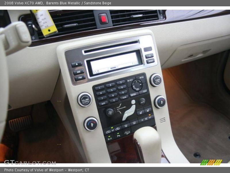 Barents Blue Metallic / Sandstone Beige 2008 Volvo XC70 AWD