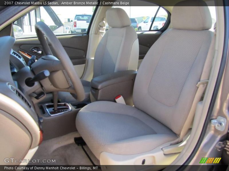 Amber Bronze Metallic / Cashmere Beige 2007 Chevrolet Malibu LS Sedan