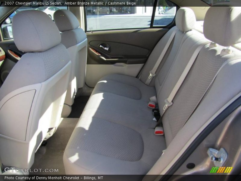 Amber Bronze Metallic / Cashmere Beige 2007 Chevrolet Malibu LS Sedan