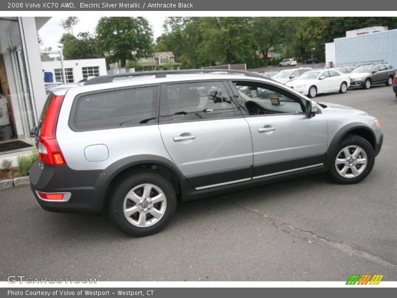 Electric Silver Metallic / Anthracite Black 2008 Volvo XC70 AWD