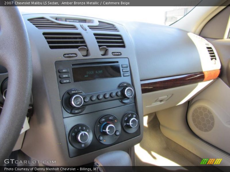 Amber Bronze Metallic / Cashmere Beige 2007 Chevrolet Malibu LS Sedan