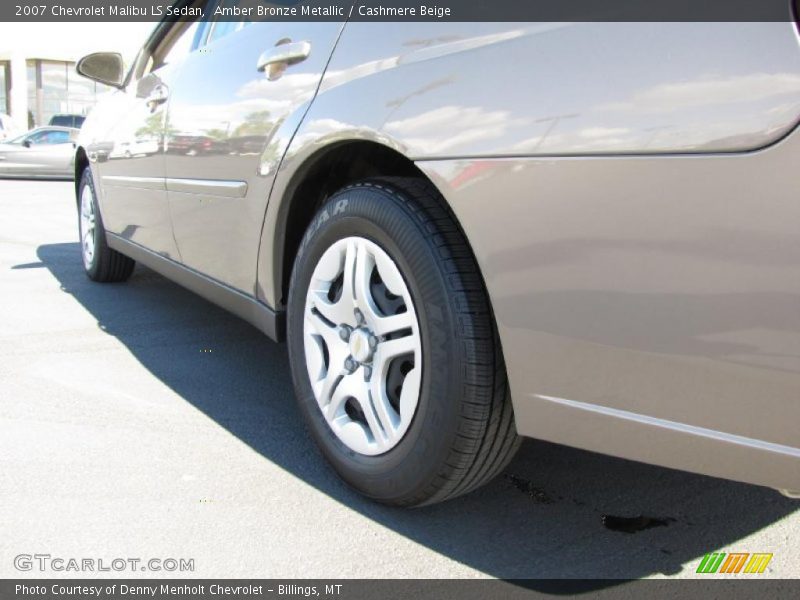Amber Bronze Metallic / Cashmere Beige 2007 Chevrolet Malibu LS Sedan