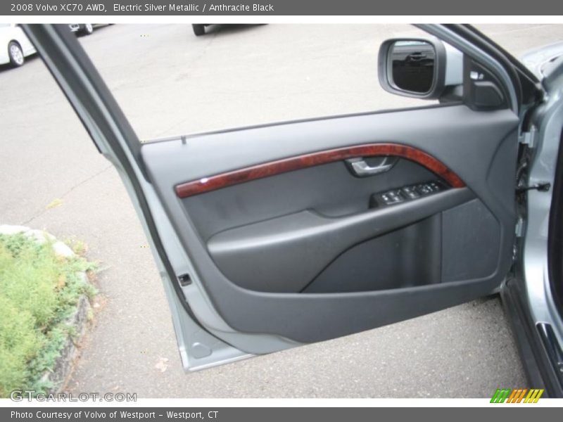 Electric Silver Metallic / Anthracite Black 2008 Volvo XC70 AWD