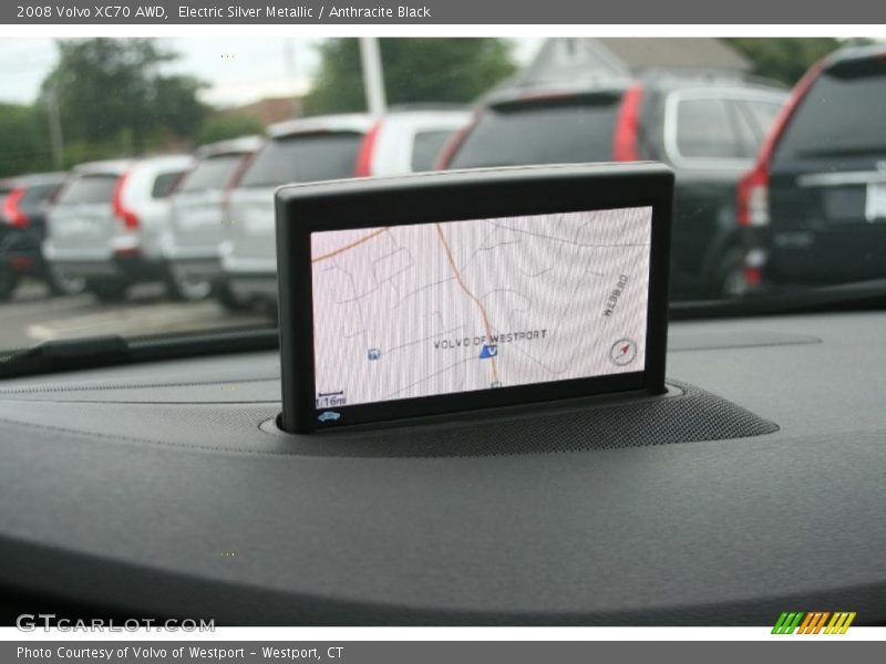 Electric Silver Metallic / Anthracite Black 2008 Volvo XC70 AWD