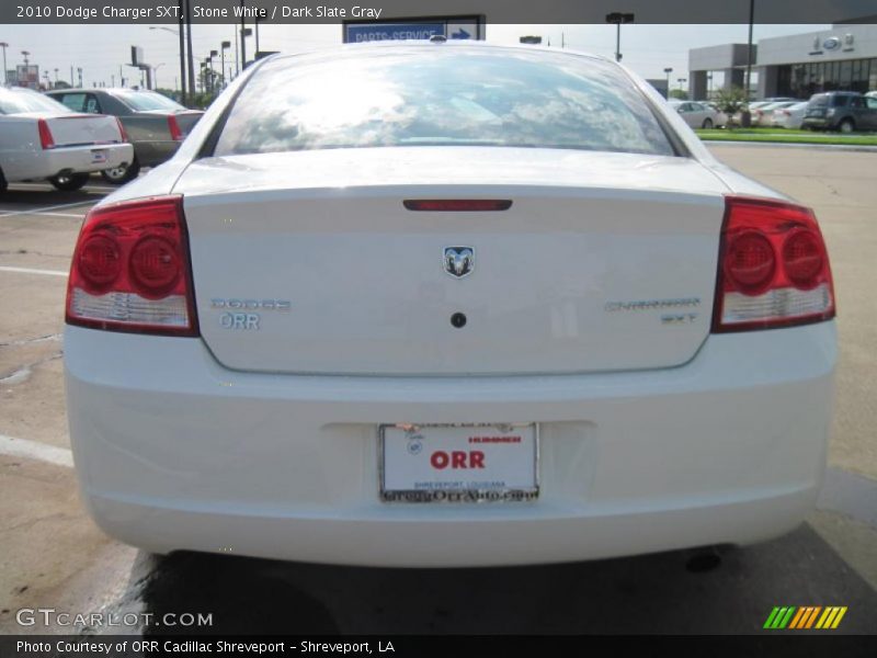 Stone White / Dark Slate Gray 2010 Dodge Charger SXT