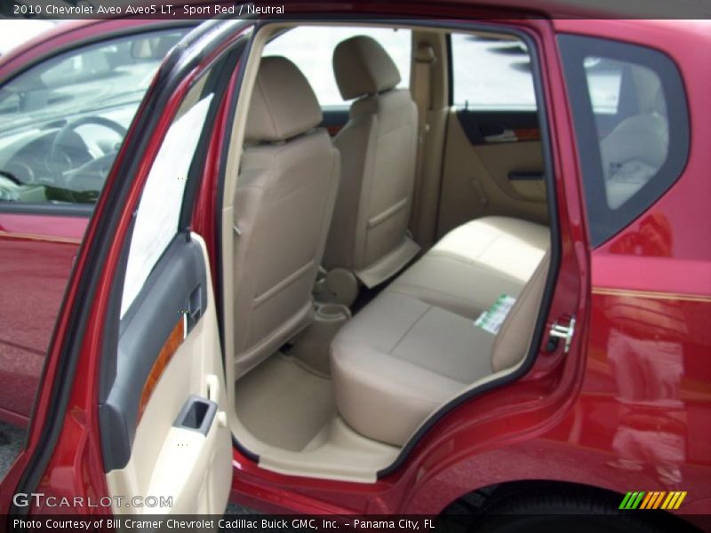 Sport Red / Neutral 2010 Chevrolet Aveo Aveo5 LT