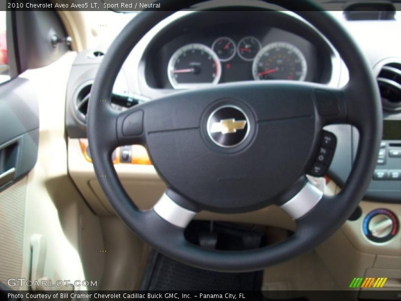 Sport Red / Neutral 2010 Chevrolet Aveo Aveo5 LT
