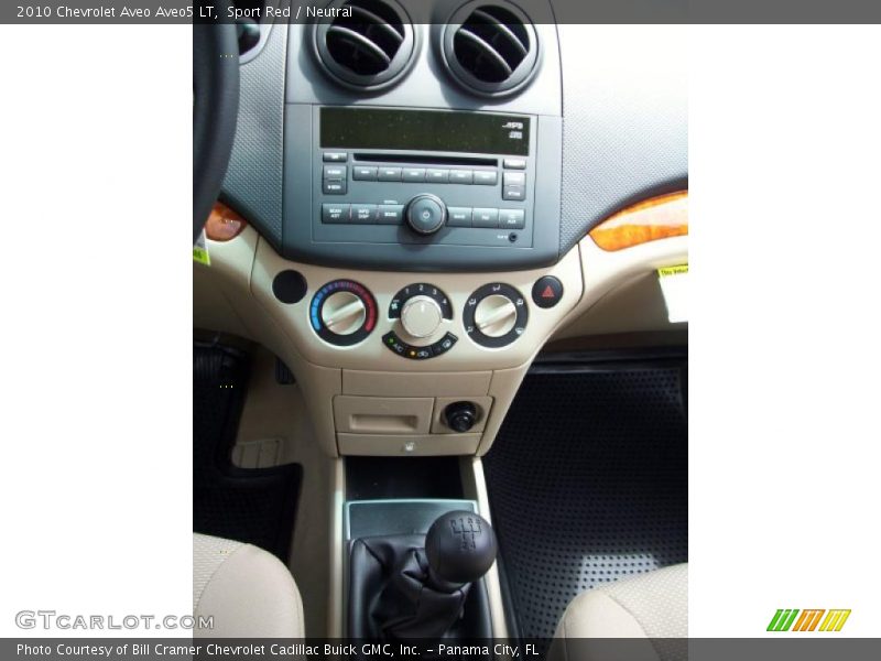 Sport Red / Neutral 2010 Chevrolet Aveo Aveo5 LT