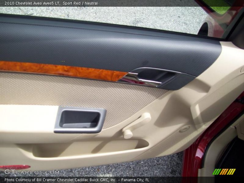 Sport Red / Neutral 2010 Chevrolet Aveo Aveo5 LT