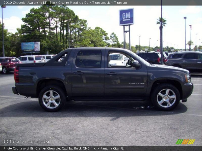 Black Granite Metallic / Dark Titanium/Light Titanium 2010 Chevrolet Avalanche LT