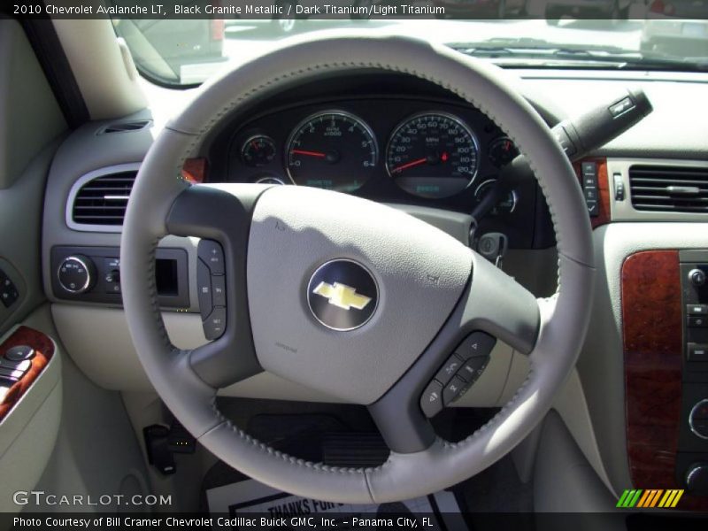 Black Granite Metallic / Dark Titanium/Light Titanium 2010 Chevrolet Avalanche LT