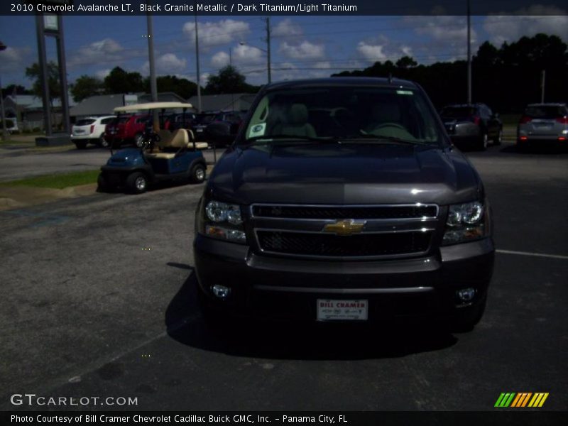 Black Granite Metallic / Dark Titanium/Light Titanium 2010 Chevrolet Avalanche LT