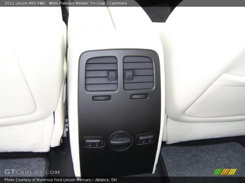 White Platinum Metallic Tri-Coat / Cashmere 2011 Lincoln MKS FWD