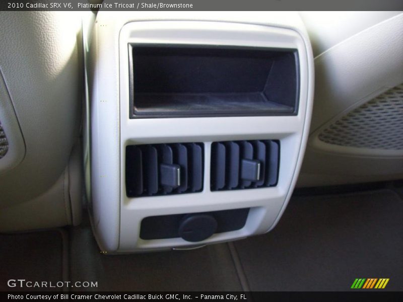 Platinum Ice Tricoat / Shale/Brownstone 2010 Cadillac SRX V6