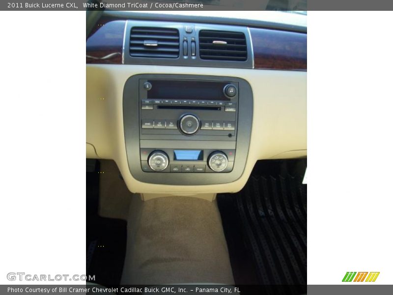 White Diamond TriCoat / Cocoa/Cashmere 2011 Buick Lucerne CXL